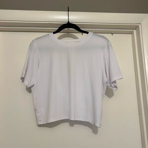Fabletics White Crop Top